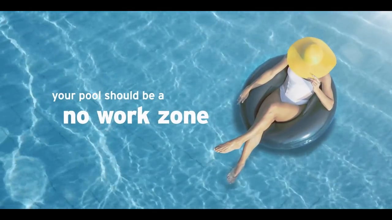 marketing product video for in-floor pool cleaning system to increase awareness and sales