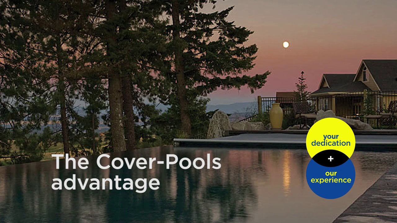 corporate video to encourage homeowners to purchase an automatic pool cover.