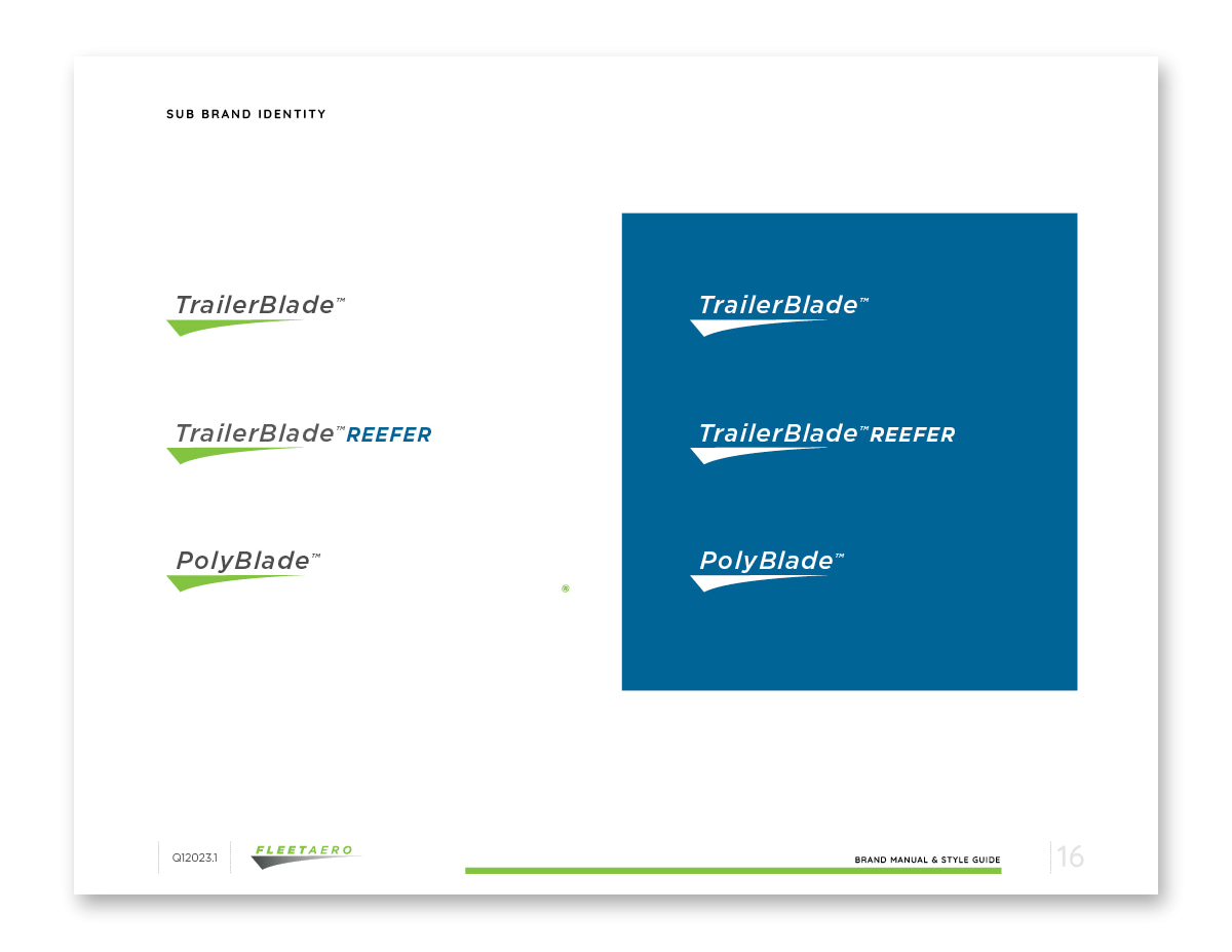 brand identity logo design variations
