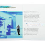 research spread highlighting innovations in eye care